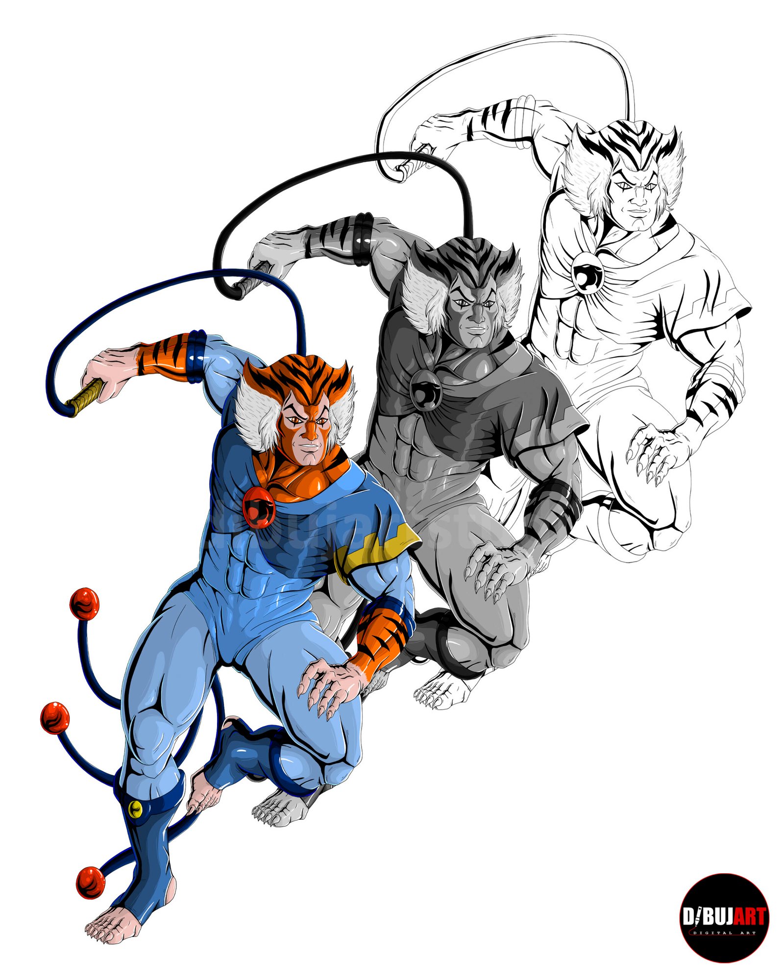 El valiente y ágil felino cósmico - Imagen 3